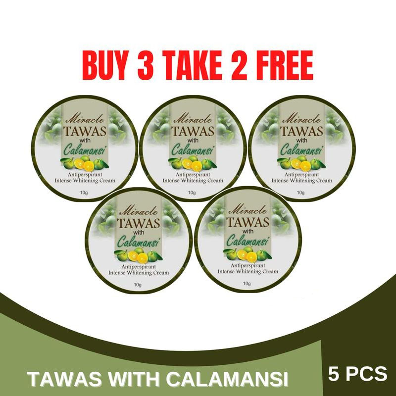 【BUY 3 TAKE 2】 Tawas with Calamansi Absolute Whitening Smoothing Dark Underarms Remove Bad Odors