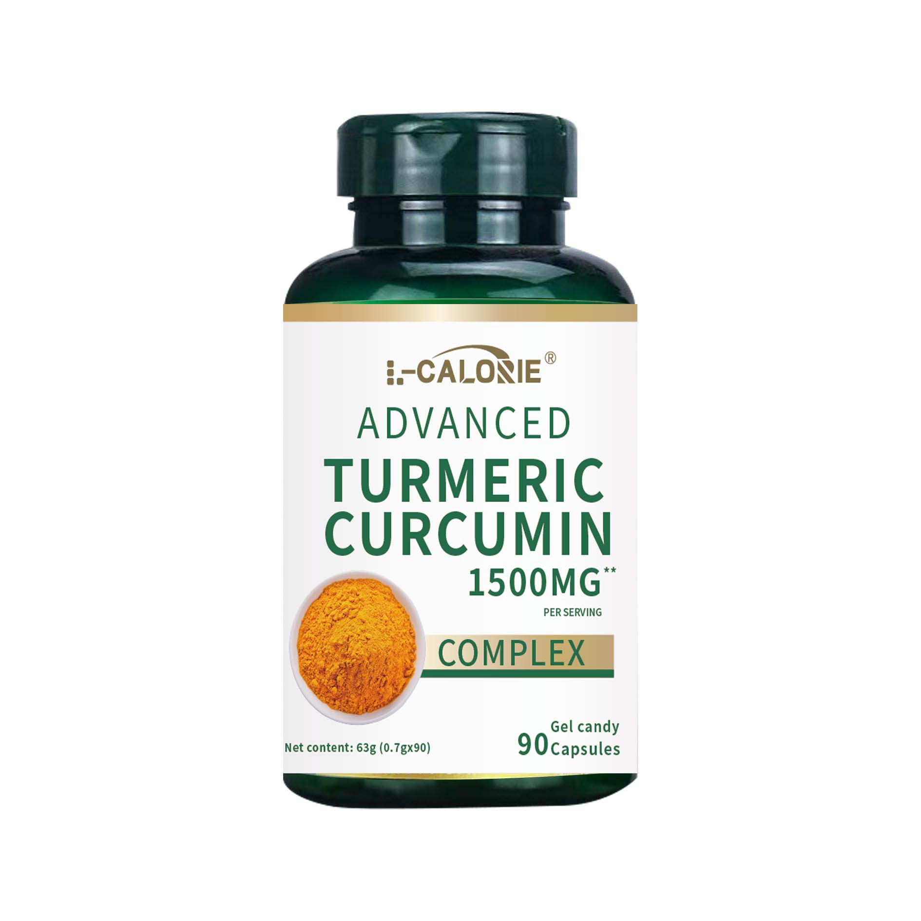 【Nationwide shipping】Turmeric Curcumin Complex, Carlyle Turmeric Curcumin ，Standardized with Bioperine