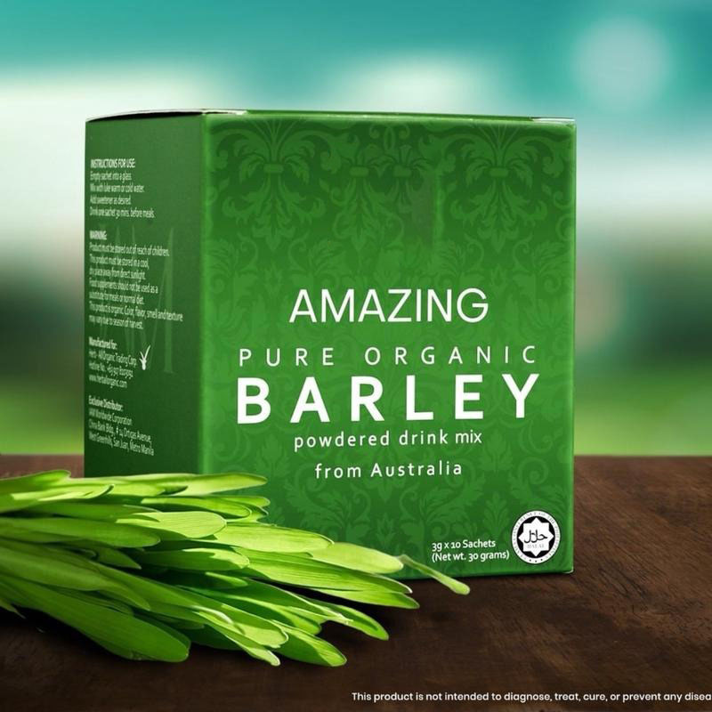 【Nationwide shipping】Amazing Pure Organic Barley Powder Herbal GMO Free Barley Grass