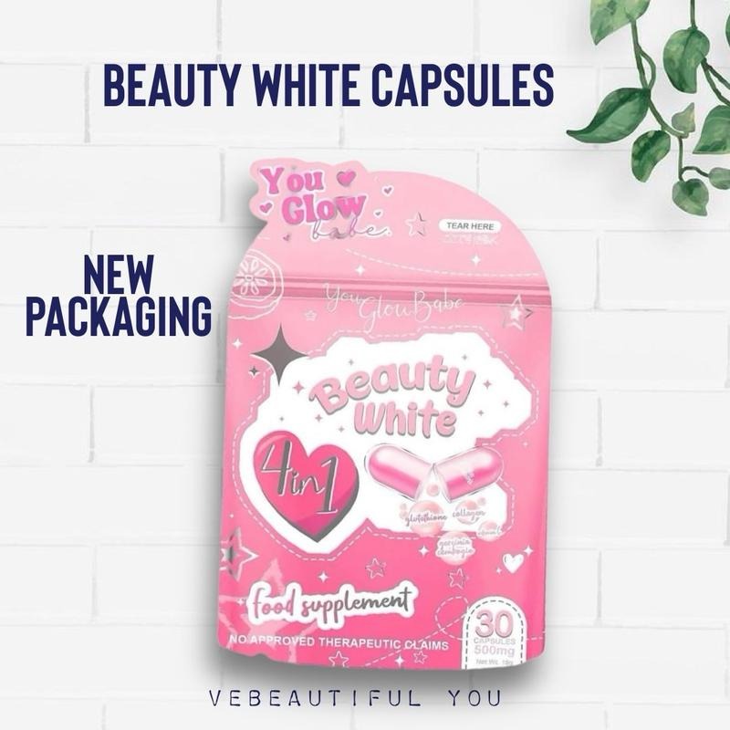 【Nationwide shipping】Beauty White by You Glow Babe 4 in 1 Beauty Supplement