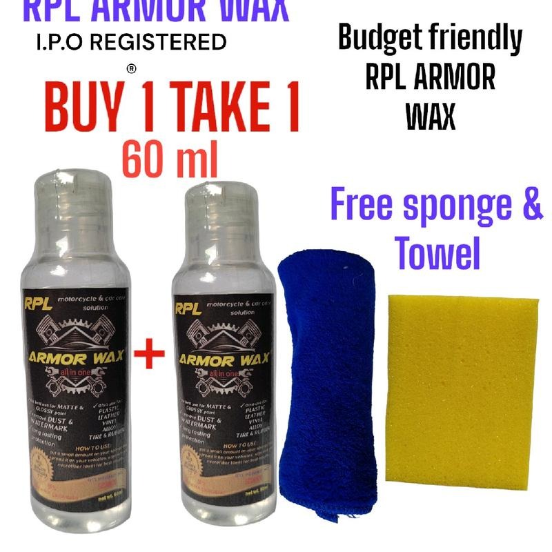 【Nationwide shipping Buy 1 Take 1】ARMOR WAX 60ML  budget friendly wax