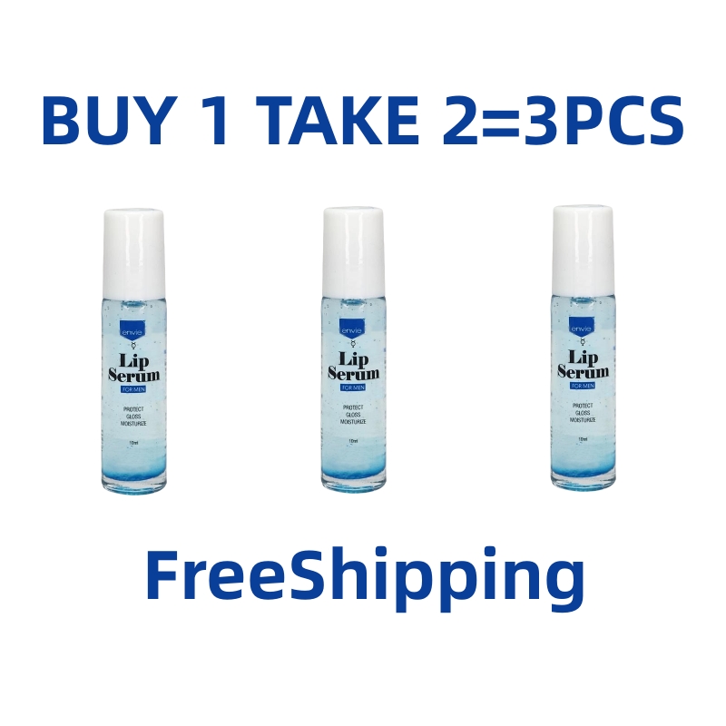 【Nationwide shipping BUY 1 TAKE 2】Hydrating Non Pigment Lip Serum Blue for Men Infused with Ceramides Skincare Comfort