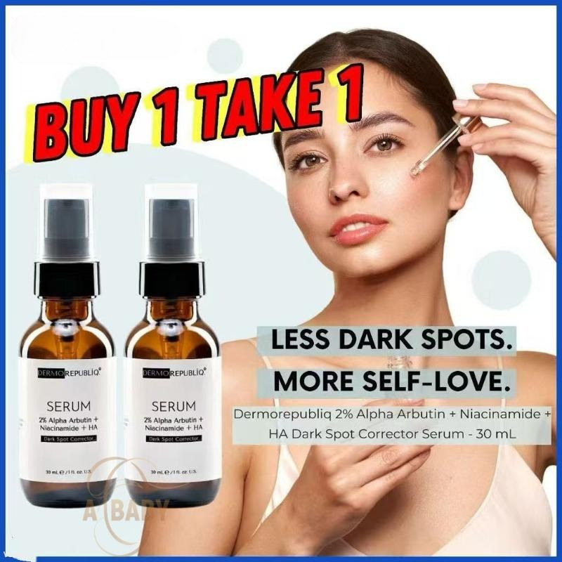 Freeshipping (Buy 1 Take 1)Dermorepubliq 5% Niacinamide + Hyaluronic Acid Sensitive Skin Formula Serum - 30 mL FreeShipping