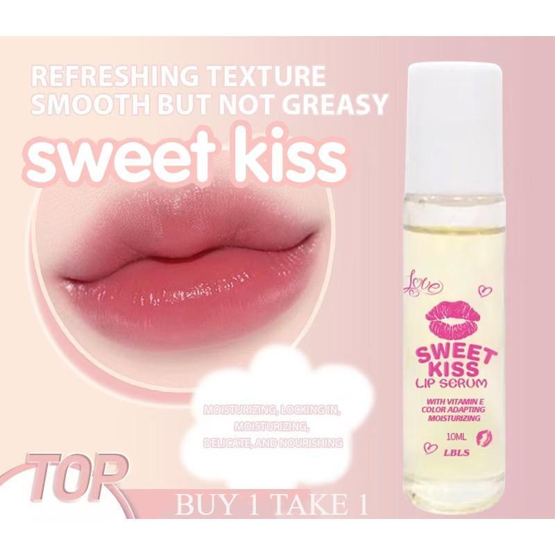 Freeshipping BUY 2 TAKE 2 K-Beauty Sweet Kiss Lip Serum with Vitamin E 10ml - Color Adapting and Moisturizing Freeshipping