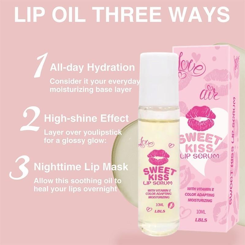 Freeshipping BUY 2 TAKE 2 K-Beauty Sweet Kiss Lip Serum with Vitamin E 10ml - Color Adapting and Moisturizing Freeshipping