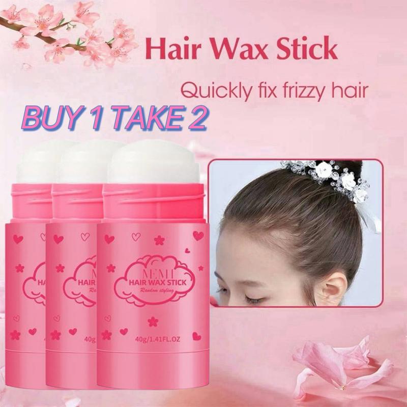 Freeshipping『BUY 1 TAKE 2』MEMI Professional Hair Wax Stick – Strong Hold Styling Glue for Edges, Flyaways & Sleek Looks (40g)