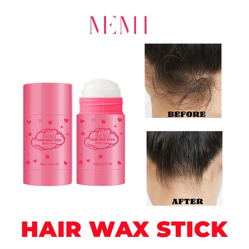 Freeshipping『BUY 1 TAKE 2』MEMI Professional Hair Wax Stick – Strong Hold Styling Glue for Edges, Flyaways & Sleek Looks (40g)