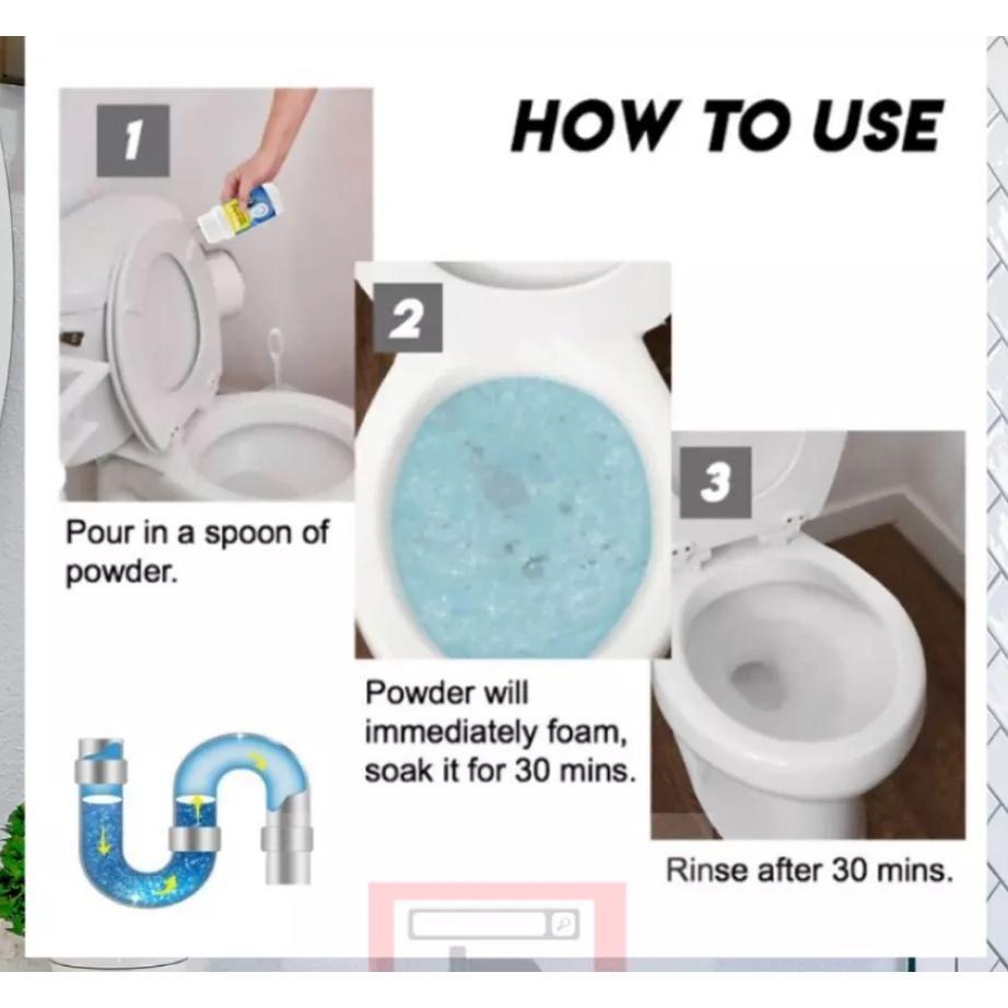 Freeshipping BUY 2 TAKE 3 Wild Tornado Powerful Sink & Drain Cleaner Quick Foaming High