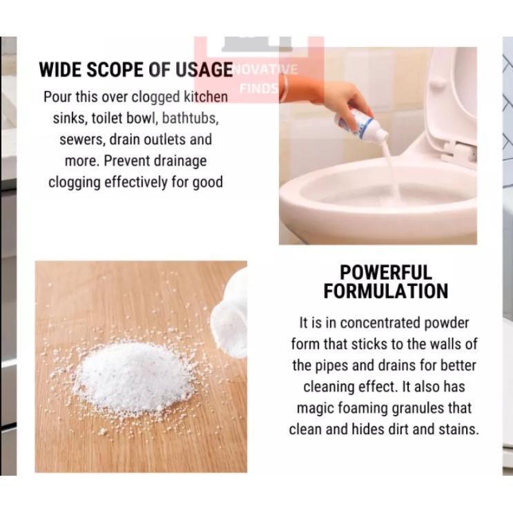 Freeshipping BUY 2 TAKE 3 Wild Tornado Powerful Sink & Drain Cleaner Quick Foaming High