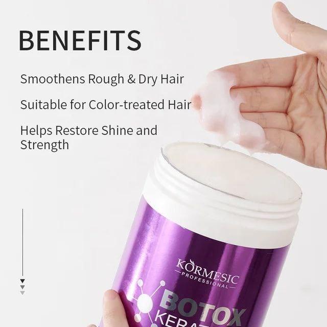 Freeshipping BUY 1 TAKE 1 Botox Keratin Hair Treatment Mask Collagen Hair Straightening Organic Repair Conditioner 1000ml
