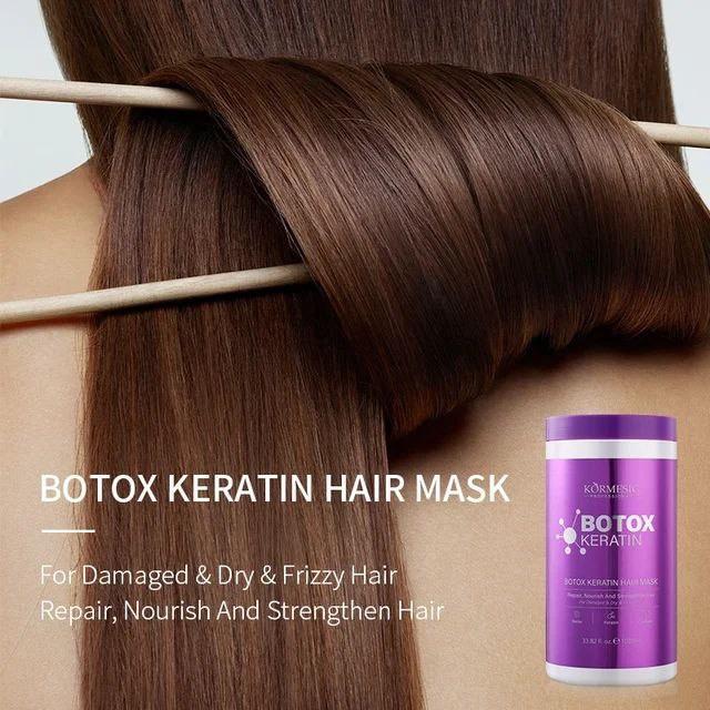 Freeshipping BUY 1 TAKE 1 Botox Keratin Hair Treatment Mask Collagen Hair Straightening Organic Repair Conditioner 1000ml