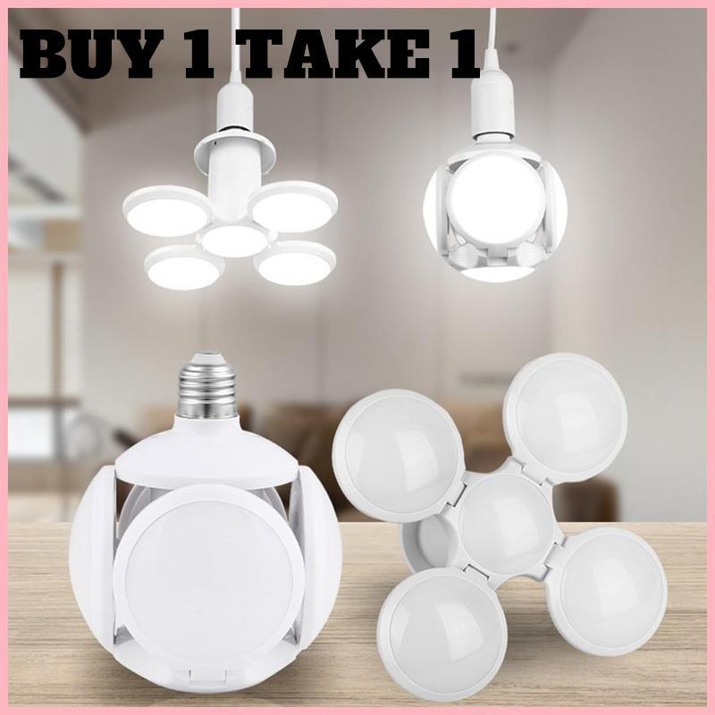 Freeshipping 【BUY 1 TAKE 1】UFO football light, E27 50W LED bulb, Supshop men's football light