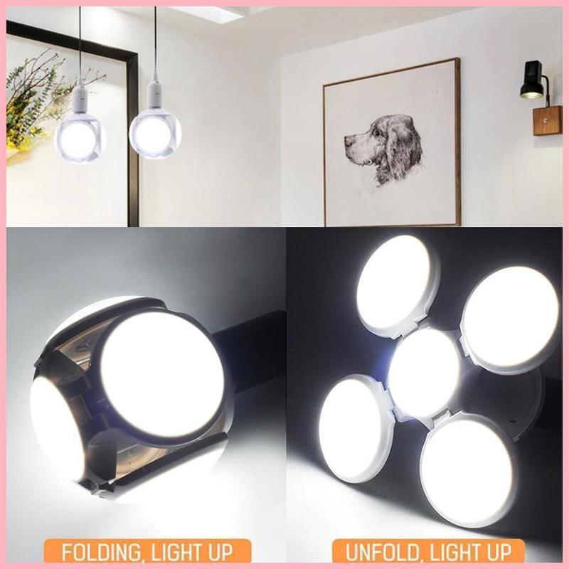 Freeshipping 【BUY 1 TAKE 1】UFO football light, E27 50W LED bulb, Supshop men's football light