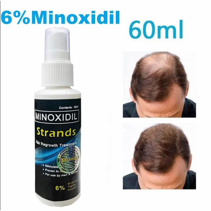 FreeShipping BUY 1 TAKE 1 Strands 6% Minoxidil Hair Grower Original 60ml Hair beard eyebrow Anti Hair Loss grower