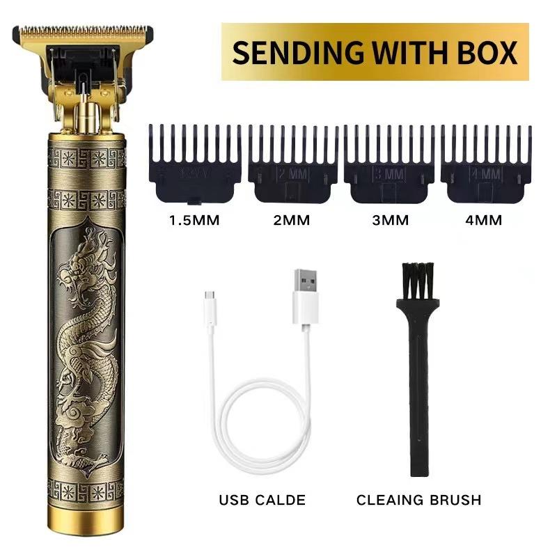 FreeShipping BUY 1 TAKE 1 Trimmer Razor Hair Cut USB Rechargable Dragon Trimmer Electric Hair Clipper Shaver