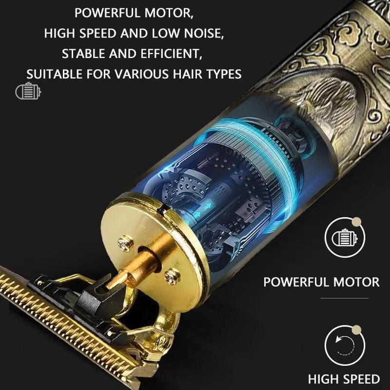 FreeShipping BUY 1 TAKE 1 Trimmer Razor Hair Cut USB Rechargable Dragon Trimmer Electric Hair Clipper Shaver