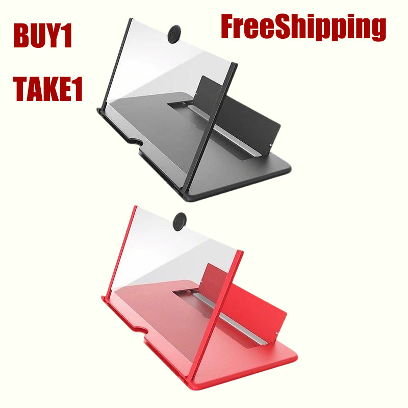 FreeShipping J King #10Inch 3D HD Mobile Phone Screen Magnifier Screen Enlarger Screen Amplifier Stand