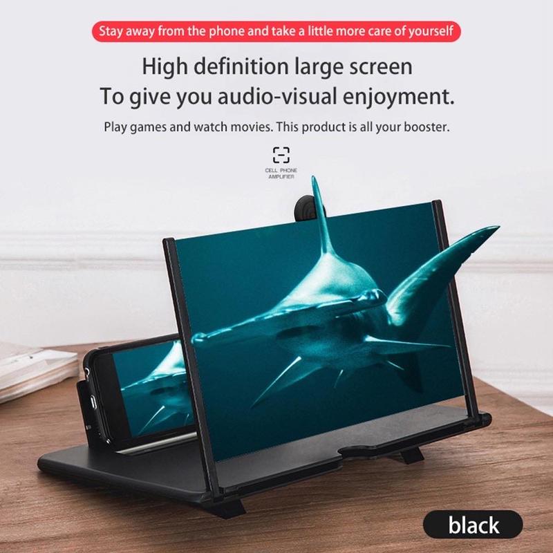 FreeShipping J King #10Inch 3D HD Mobile Phone Screen Magnifier Screen Enlarger Screen Amplifier Stand
