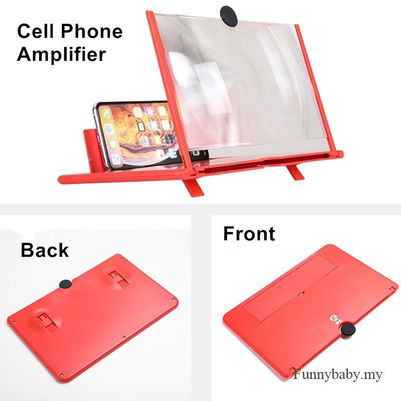 FreeShipping J King #10Inch 3D HD Mobile Phone Screen Magnifier Screen Enlarger Screen Amplifier Stand