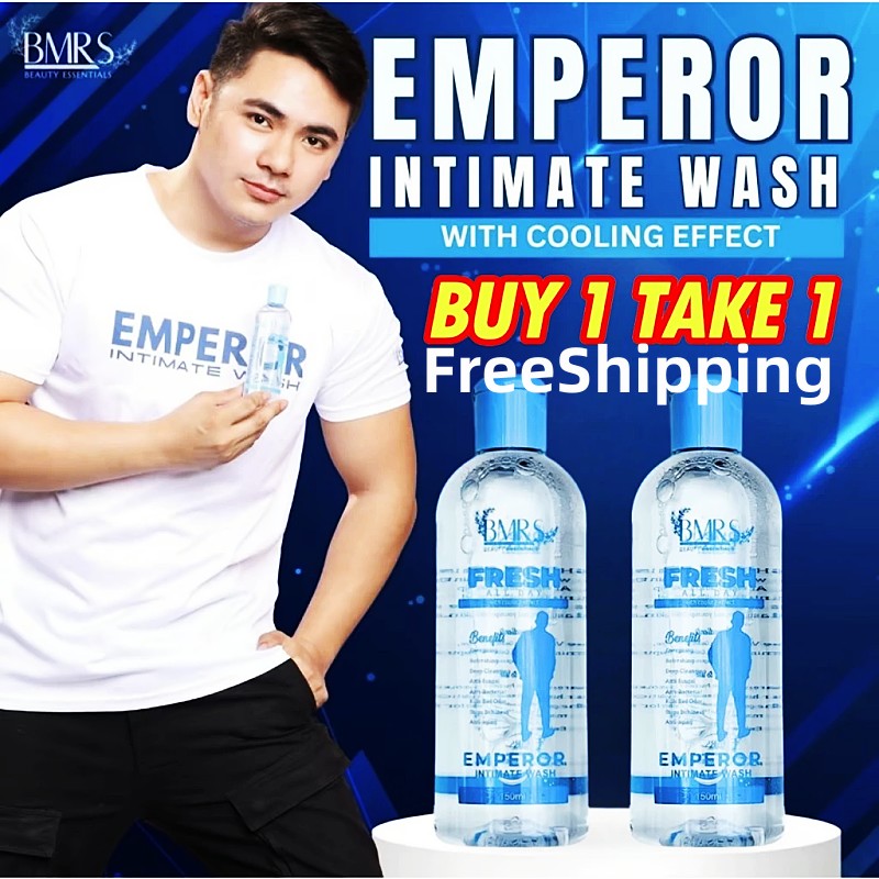 FreeShipping Philippines BUY 1 TAKE 1 Bmrs Fresh All Day Emperor Masculine Wash For Men 150ml
