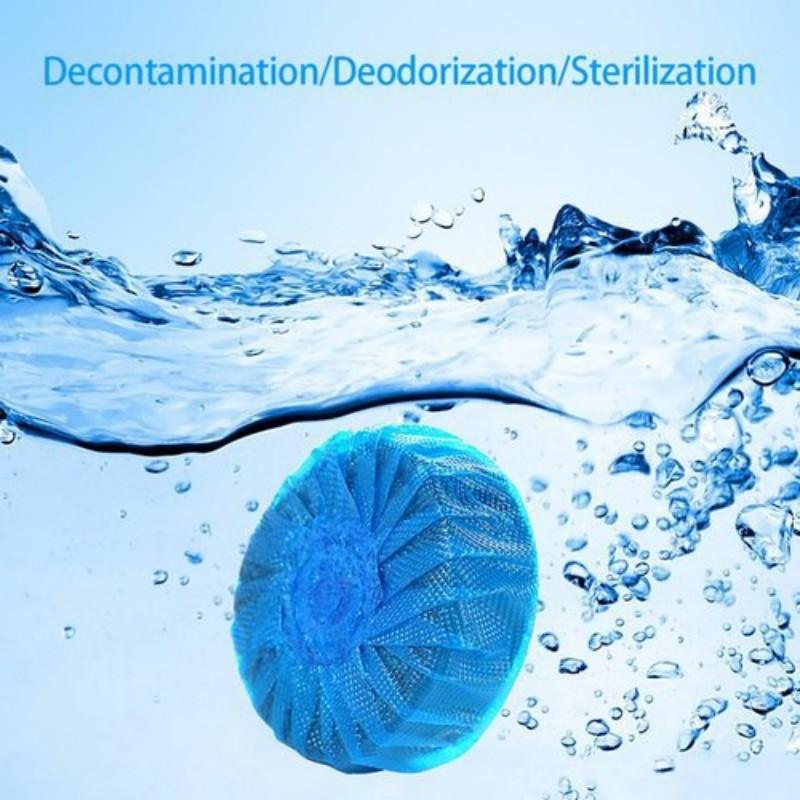 FreeShipping BUY 2 TAKE 3=50PCS Blue Soap Cleaner  Toilet Cleaner Bubble Deodorant Cleaning Toilet Flush