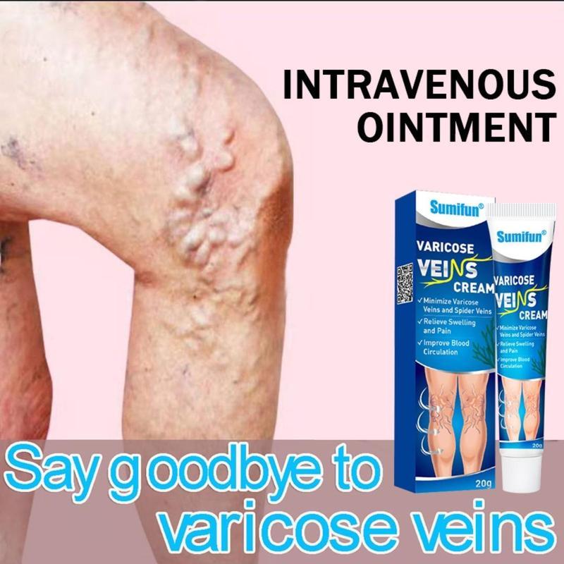FreeShipping『BUY 2 TAKE 1』Varicose Veins Cream Soothing Leg Cream Natural Herbal Plaster for Tired and Heavy Legs Fast Relief Strengthen Capillary Health Improve Blood Circulation