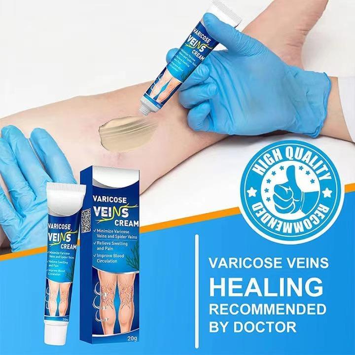 FreeShipping『BUY 2 TAKE 1』Varicose Veins Cream Soothing Leg Cream Natural Herbal Plaster for Tired and Heavy Legs Fast Relief Strengthen Capillary Health Improve Blood Circulation