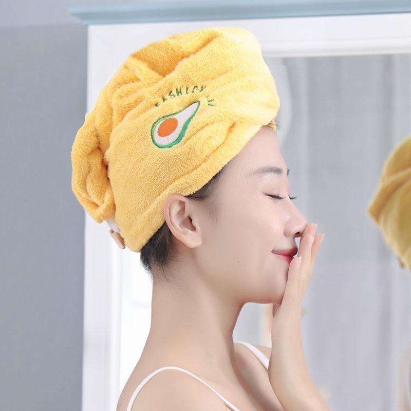 FreeShipping BUY 1 TAKE 2 Hair Turban Quick Dry Hair Cap Hair Towel Head Wrap Shower Cap Bath Towel