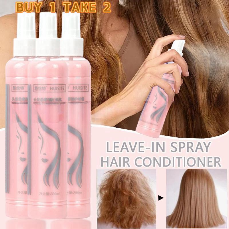 FreeShipping【BUY 1 TAKE 2】250ml Hair Repair Lotion Spray Nourishing Essence for Deep Repair Moisturizing Care Leave-In Conditioner for Damaged Hair Restores Shine Strength for All Hair Types