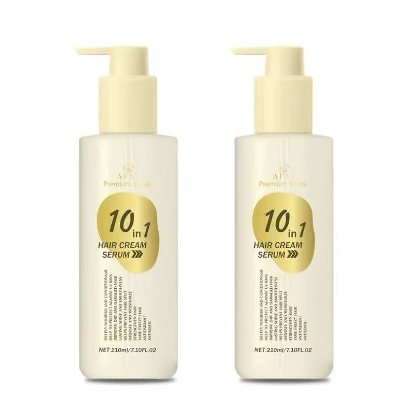 Freeshipping【BUY 1 TAKE 1】AFAJ 10 in 1 Hair Serum 210ml Leave-in Hair Mask Multi-Effect Nourishment and Repair, Smooth Frizz, Shiny and Smooth Suitable For Healthy or Damaged Hair