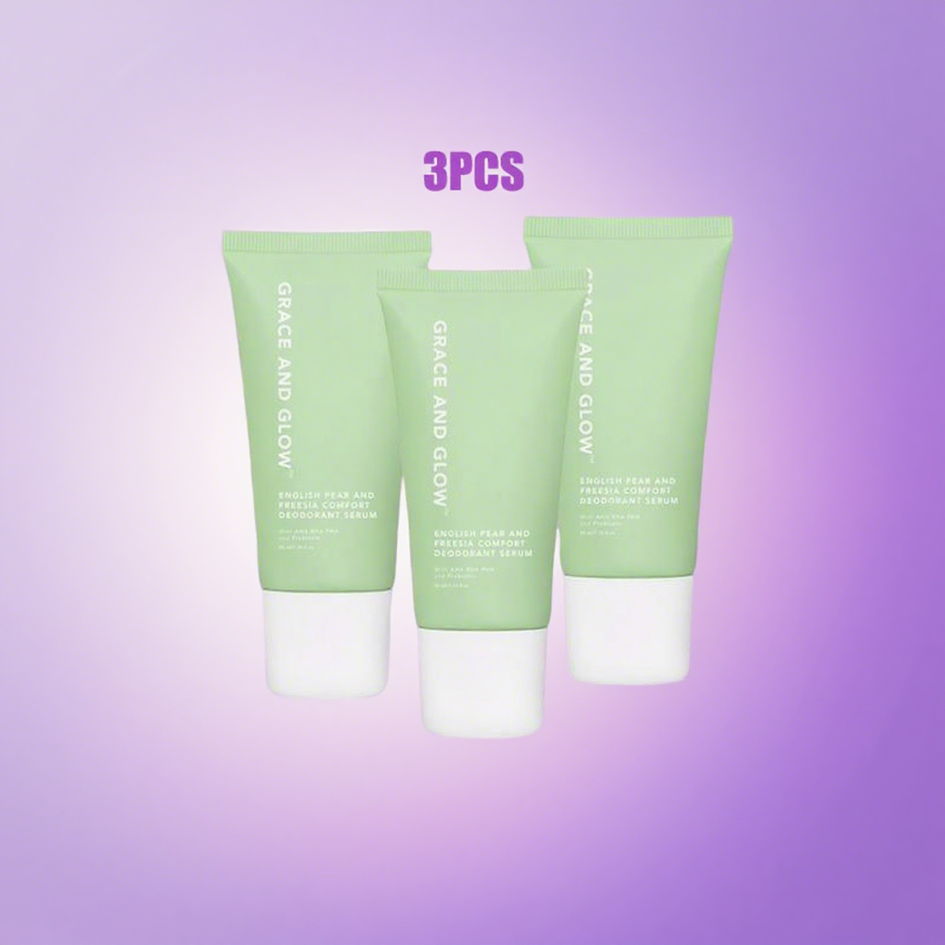 FreeShipping BUY 1 TAKE 2 Grace and glow smooth deodorant serum roll on-underarm fragrance with niacamide