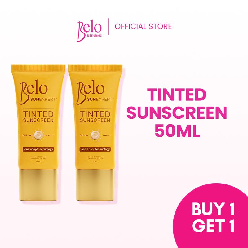 FreeShiping Belo SunExpert Tinted Sunscreen SPF50 PA++++ 50mL Buy 1 Take 1