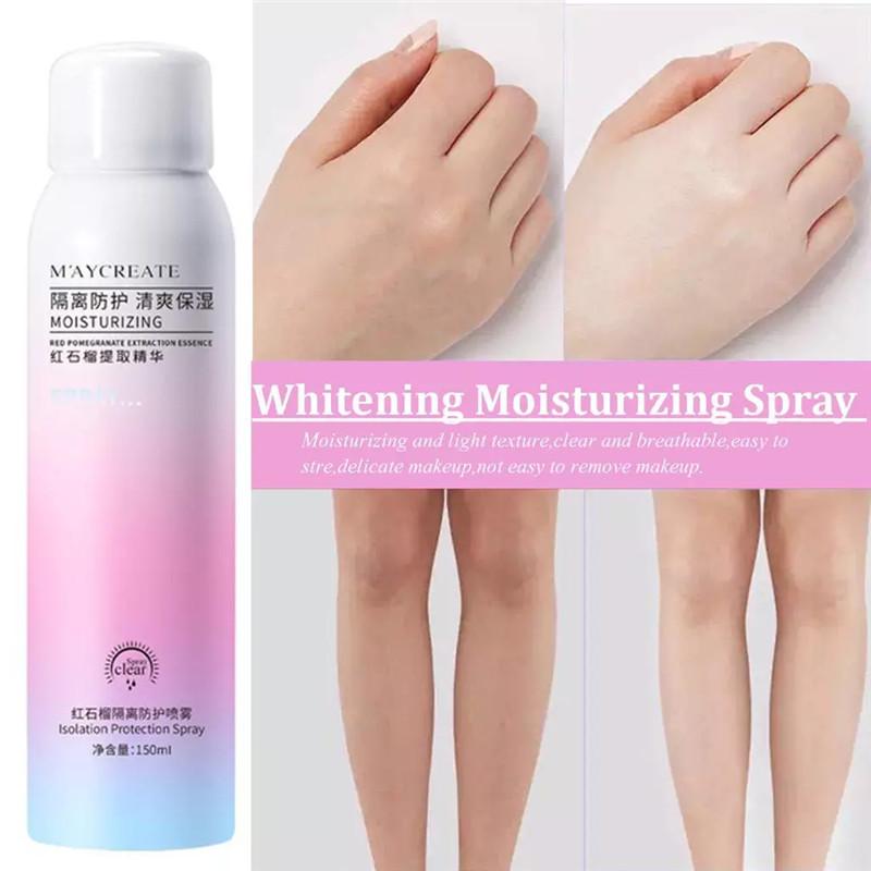 FreeShipping Maycreate Whitening Sunscreen Spray Buy 1 Take 2 Original SPF45  150ml Maycreate Moisturizing Spray Maycreate Sunscreen Spray Maycreate Whitening Spray Sunblock Spray For Face And Body UV