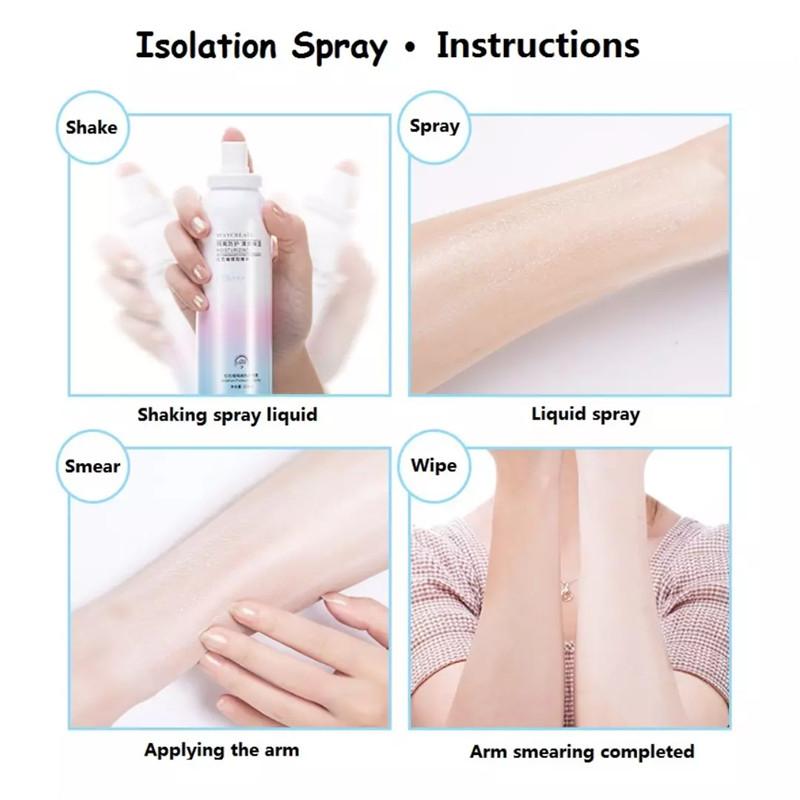FreeShipping Maycreate Whitening Sunscreen Spray Buy 1 Take 2 Original SPF45  150ml Maycreate Moisturizing Spray Maycreate Sunscreen Spray Maycreate Whitening Spray Sunblock Spray For Face And Body UV